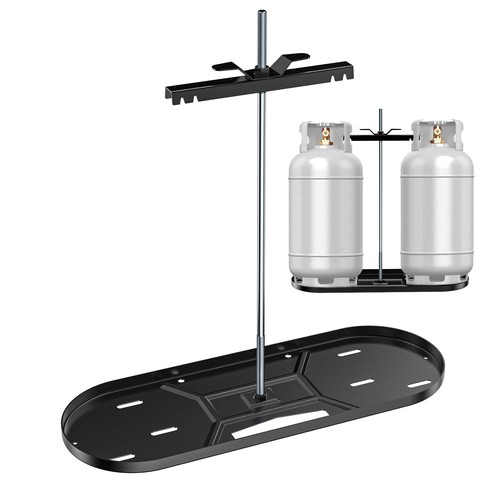 Dual propane tank mount - dual,