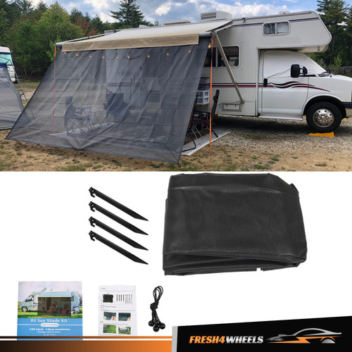 Rv awning sun shade - 7'×17'3",